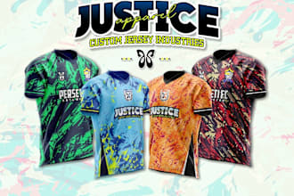design any sport jersey for sublimation
