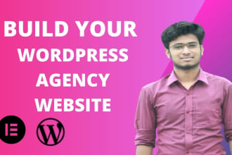 create digital marketing agency website in wordpress