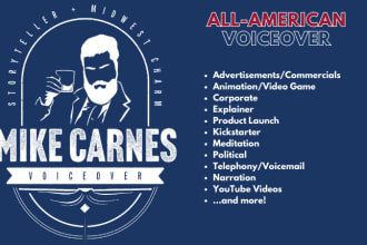 be your all american voiceover