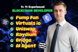 build crypto wallet, ai analysis and token bridge on evm solana bittensor sei pi