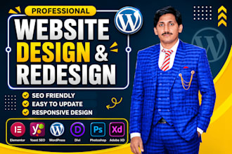 fix, customize and redesign divi wordpress website