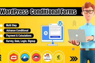 fix or create contact form 7, gravity, wp form for wordpress website
