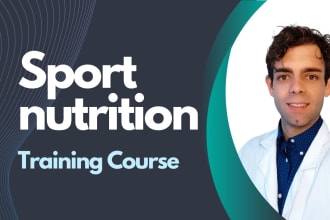 be registered nutritionist for sports nutrition, muscle gain diet and supplement