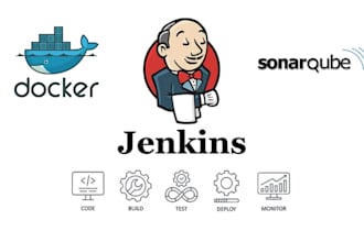 fix and setup jenkins, docker, sonarqube