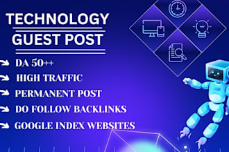publish high da DR tech guest post dofollow backlink