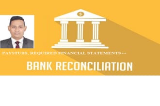 do bank reconciliation and financial statements for you