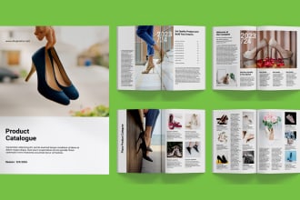 design product catalog, catalogue, brochure, magazine layout, lookbook, brochure