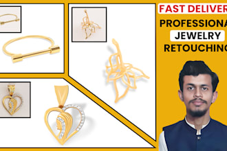 do high end jewelry photo retouching and color correction