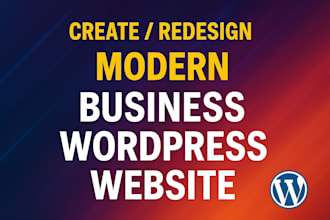be wordpress developer , clone website  , copy website, modern website