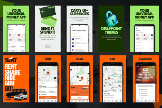 design app screenshots for app store and play store