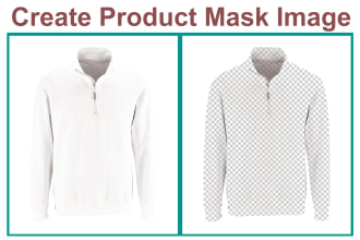 create product mask images and mockups for product design