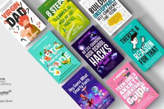 create amazon kindle book cover design