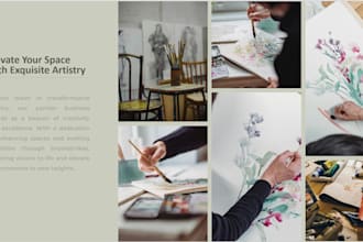 provide professional powerpoint design services, creating sophisticated business