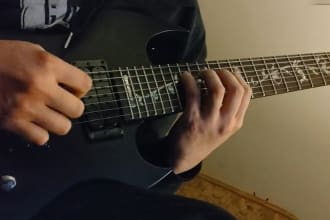 make a fire guitar beat for you