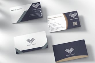 je vais concevoir une carte de visite incroyable pour vous
