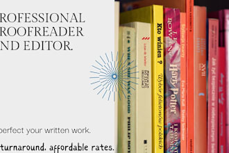 proofread, edit, and paraphrase your writing in 12 hours