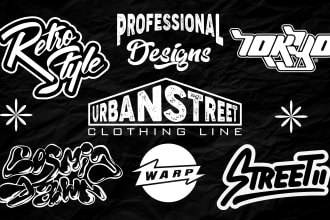 design y2k urban streetwear logo for your clothing brand