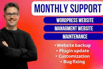 be a website manager, website maintenance,website management