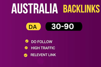 publish  australia guest post and backlinks high authority blogs, do follow link