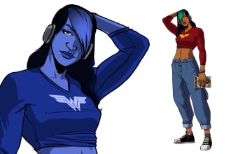 design your comic book character