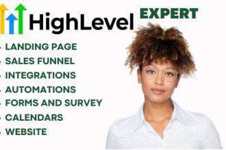 gohighlevel landing page gohighlevel website gohighlevel sales funnel ghl expert