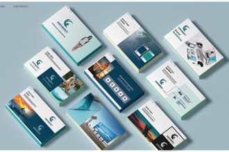 design brand style guideline and logo designs