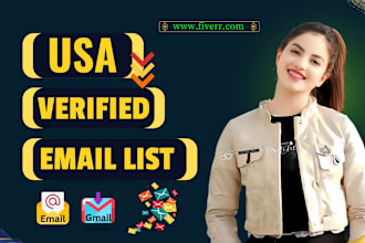build niche targeted clean USA email list for marketing