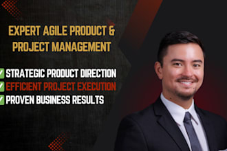 provide expert agile project and product management