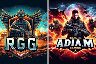 design professional gaming logo and banner just in 5 hours