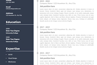 make and design your professional cv, resume, editing in resume,