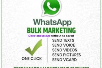 provide whatsapp marketing tool with data collection india