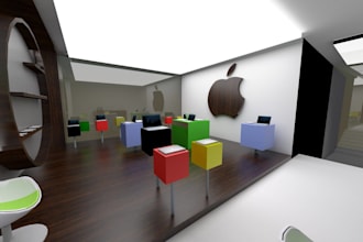 design home and office architectural interior,create rendering from 3d model
