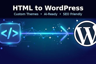 convert HTML to wordpress