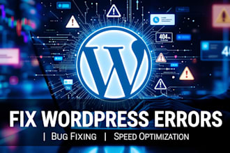resolve website glitches, errors, and bugs with HTML, CSS, and elementor