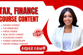 create online course content elearning finance crypto forex course, course video