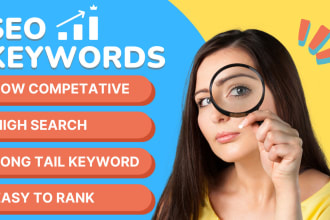 do keyword research, and competitive analysis on shopify, and youtube
