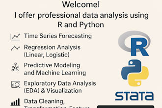 do econometrics and data analysis in r, python, or stata