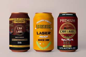 do make label for beer, beverages, energy drinks, gin, can, vodka, juice, wine