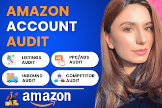 audit your account including amazon listings and amazon ads