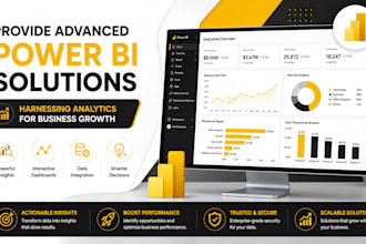 provide advanced power bi solutions, harnessing analytics for business growth