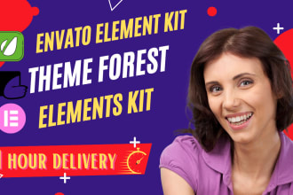 quickly install envato elements kit, themeforest, wordpress, template