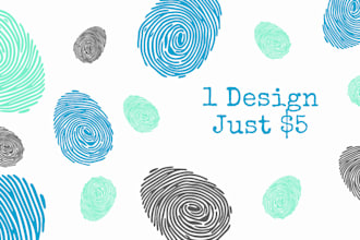 create professional fingerprint vector tracing and line art services