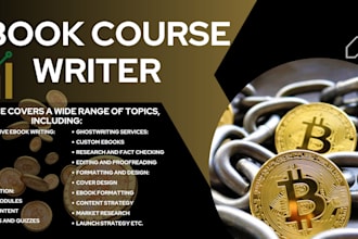be your ebook course writer for technology, business, investing, igaming article