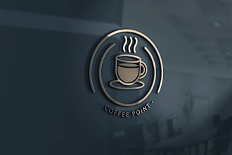 design coffee shop, cafe, restaurant and bakery logo