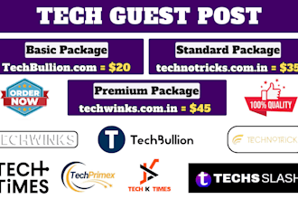 publish tech guest post backlinks on techbullion