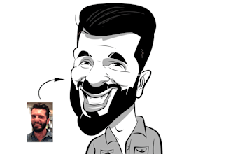 create unique and funny caricature art