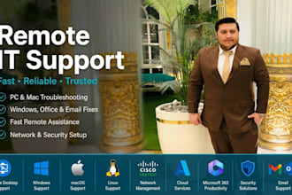 provide linux windows server and vps support