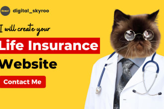 build life insurance website and health insurance website