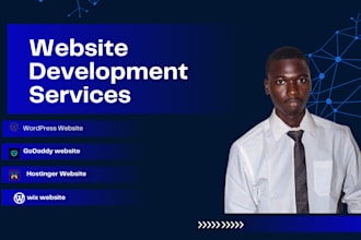 create bluehost, siteground, hostinger, wordpress website