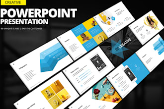 design powerpoint presentation slides with animation